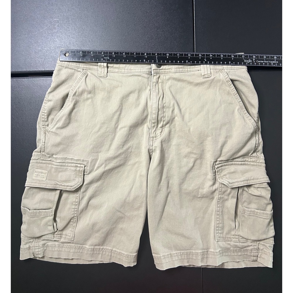 Redhead Khaki Cargo Shorts Mens 36 - Picture 6 of 8